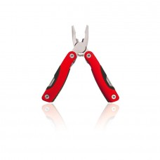 Мультитул BLAUDEN, нержавеющая сталь, пластиковая ручка, 12 функций, красный Мультитул BLAUDEN, нержавеющая сталь, пластиковая ручка, 12 функций, красный