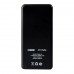 Универсальный аккумулятор OMG Sleek 10 (10000 мАч), черный, 14х6.8х1,5 см