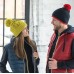 Шапка VOGUE,  бирюзовый, верх: 100% акрил, подкладка: 100% полиэстер